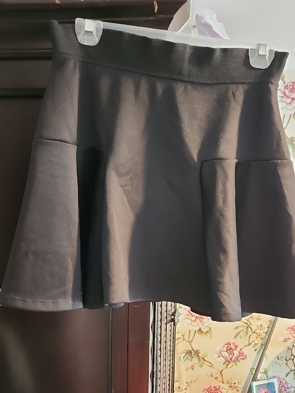 4/$20 Seventeen Black Flared Women's Skirt - Classic A-Line
